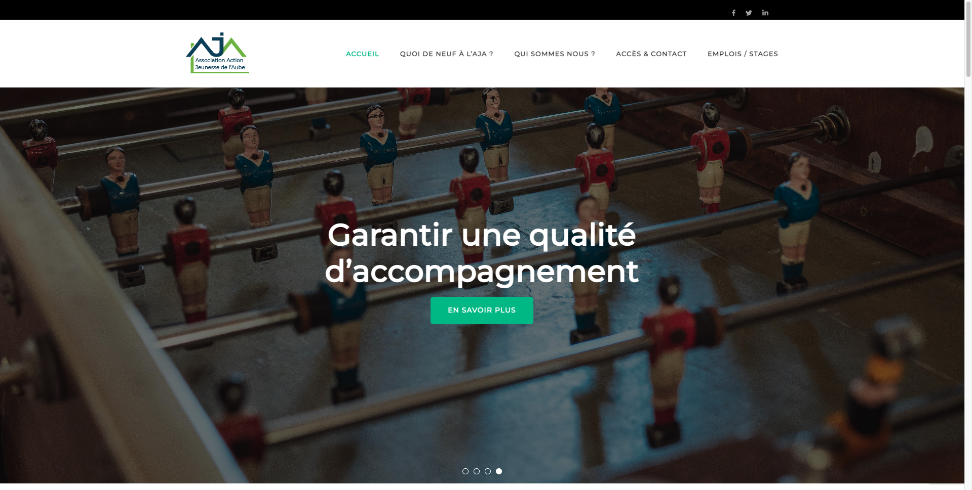 Association Jeunesse de l'Aube homepage