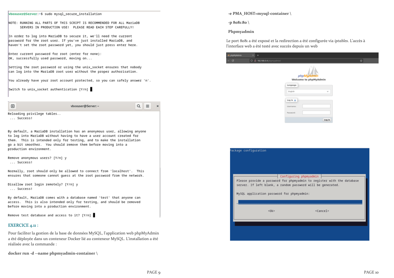 Server hardening & web-stack
