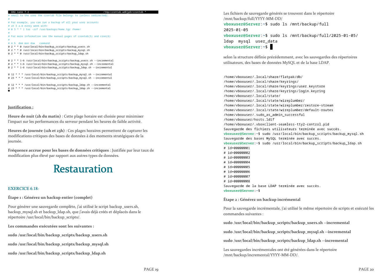 Backup strategy and LVM